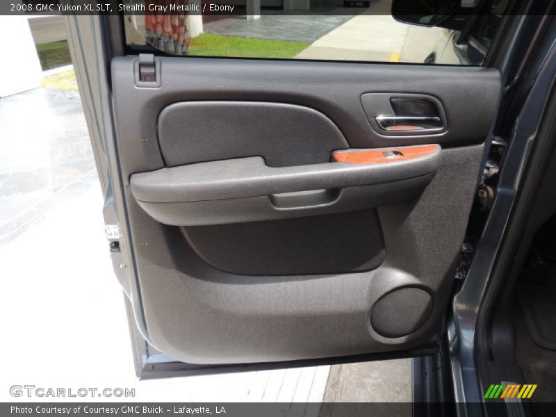Stealth Gray Metallic / Ebony 2008 GMC Yukon XL SLT