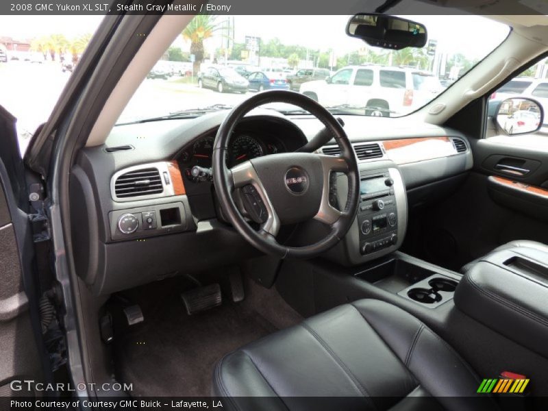 Stealth Gray Metallic / Ebony 2008 GMC Yukon XL SLT