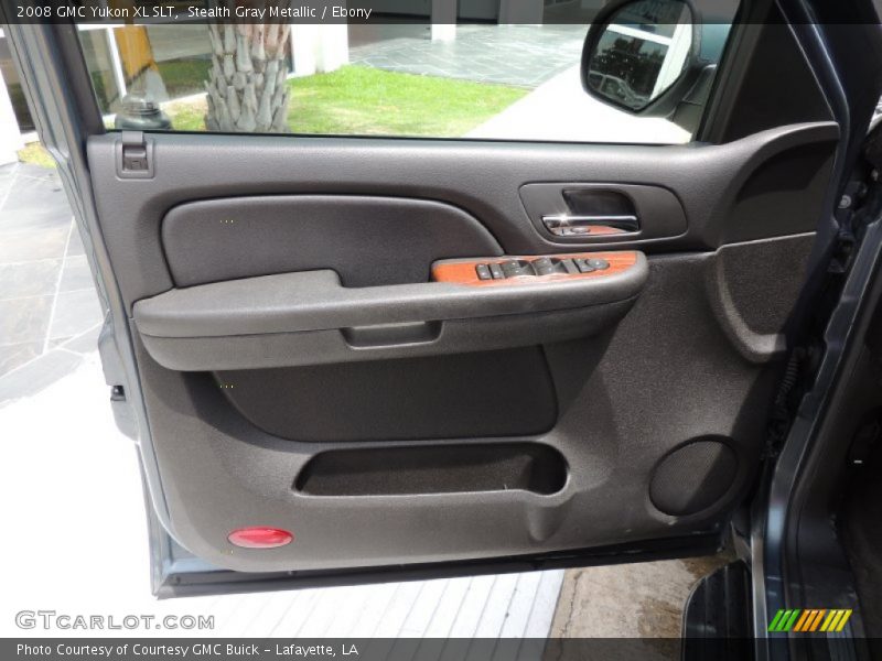 Stealth Gray Metallic / Ebony 2008 GMC Yukon XL SLT