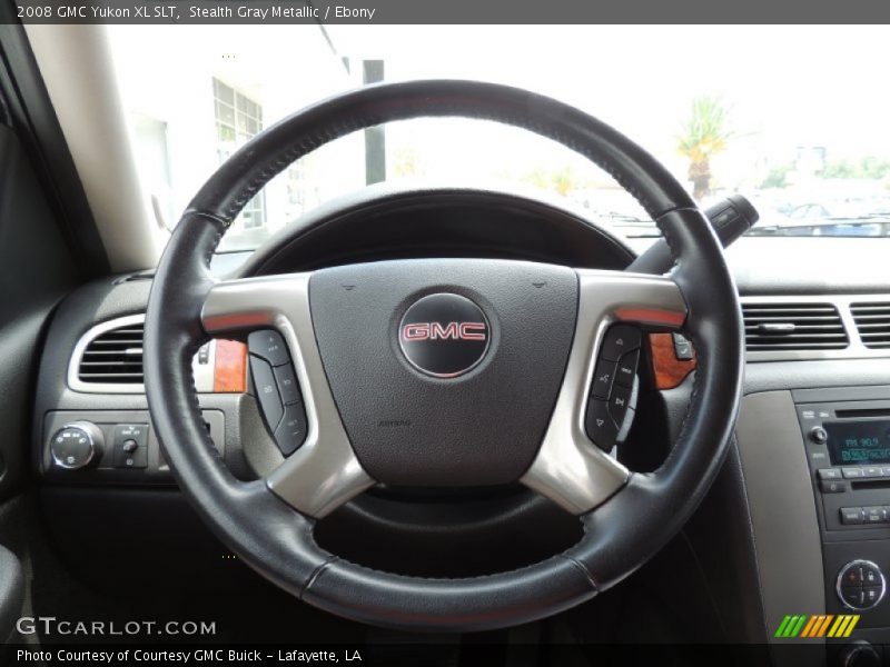 Stealth Gray Metallic / Ebony 2008 GMC Yukon XL SLT