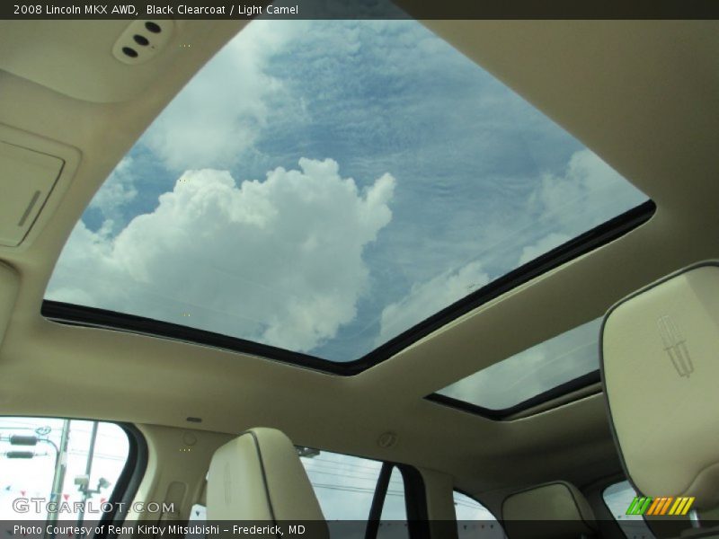 Black Clearcoat / Light Camel 2008 Lincoln MKX AWD