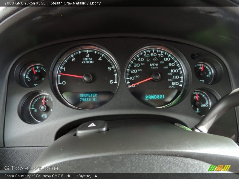 Stealth Gray Metallic / Ebony 2008 GMC Yukon XL SLT