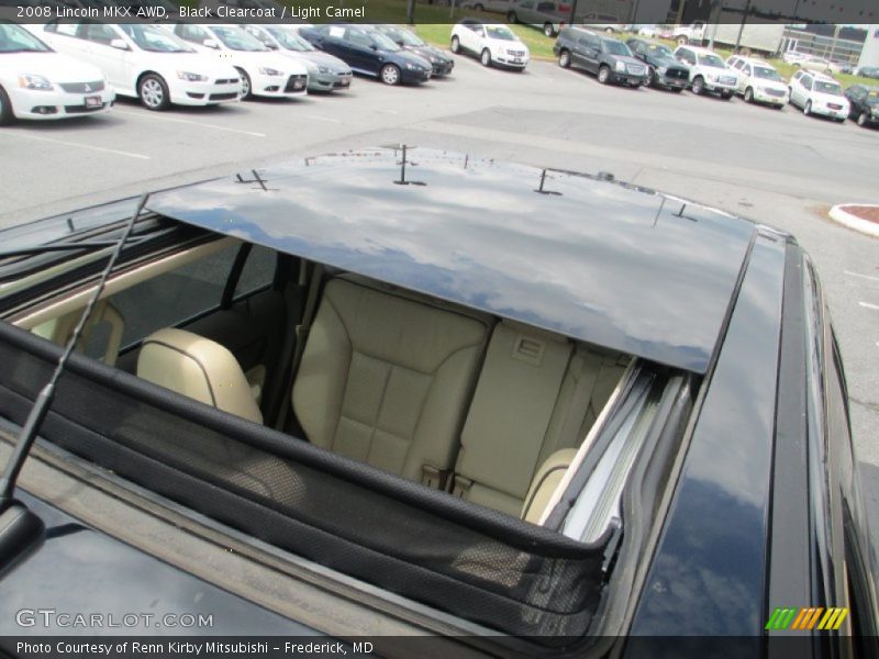Black Clearcoat / Light Camel 2008 Lincoln MKX AWD