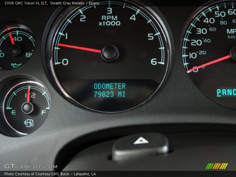 Stealth Gray Metallic / Ebony 2008 GMC Yukon XL SLT