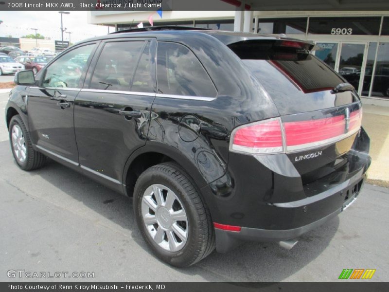 Black Clearcoat / Light Camel 2008 Lincoln MKX AWD