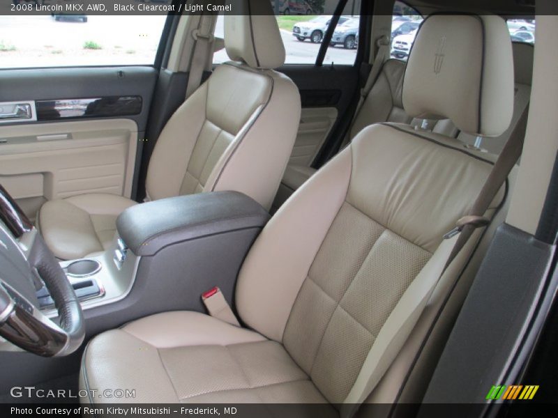 Black Clearcoat / Light Camel 2008 Lincoln MKX AWD