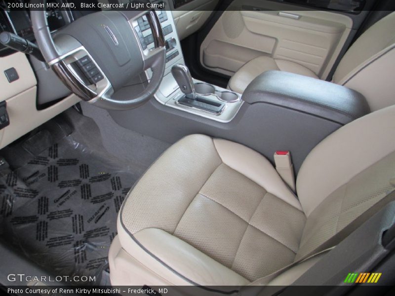 Black Clearcoat / Light Camel 2008 Lincoln MKX AWD