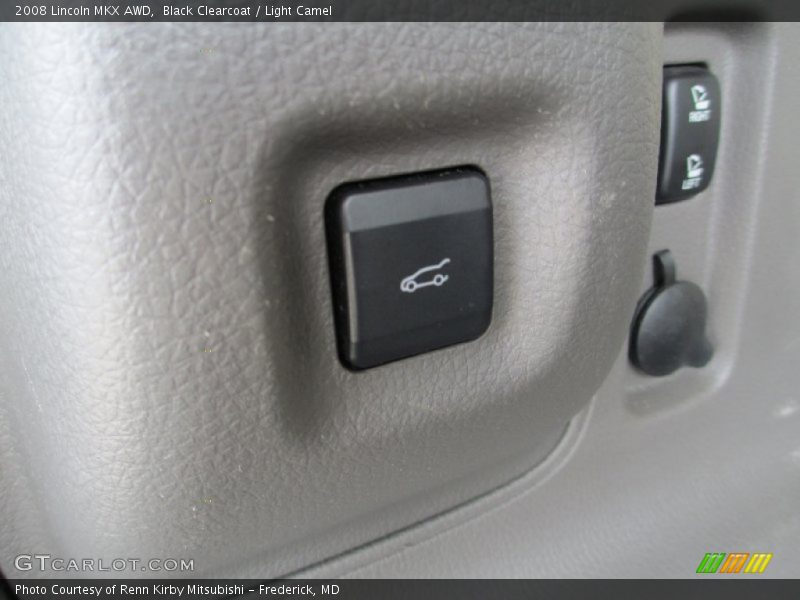 Black Clearcoat / Light Camel 2008 Lincoln MKX AWD