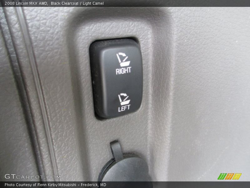 Black Clearcoat / Light Camel 2008 Lincoln MKX AWD