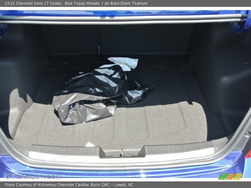 Blue Topaz Metallic / Jet Black/Dark Titanium 2013 Chevrolet Sonic LT Sedan