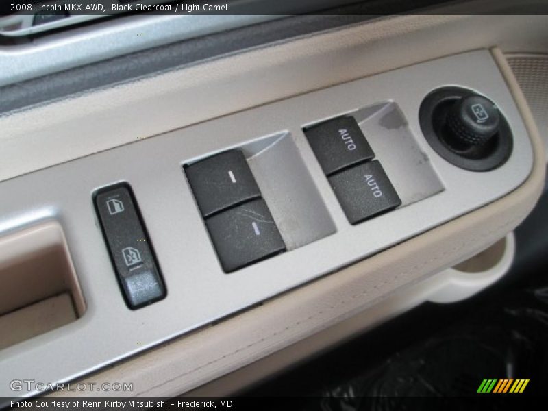 Black Clearcoat / Light Camel 2008 Lincoln MKX AWD
