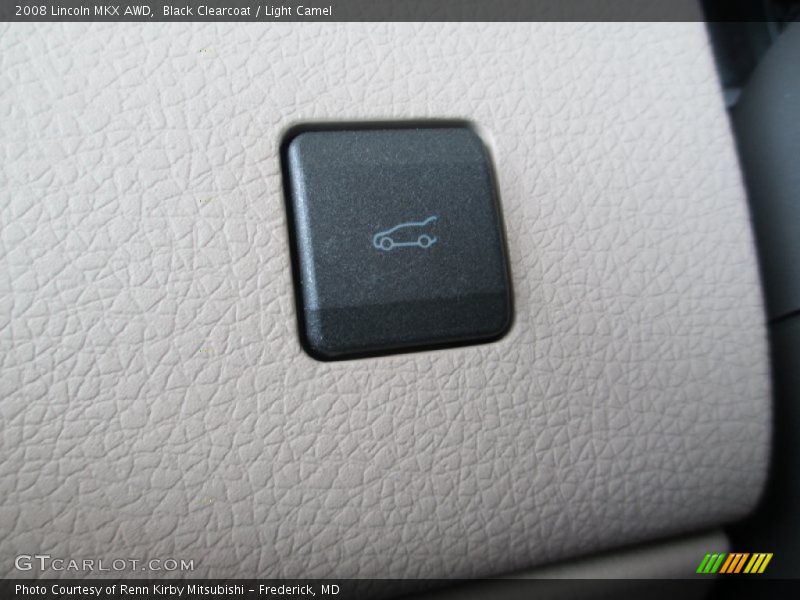 Black Clearcoat / Light Camel 2008 Lincoln MKX AWD
