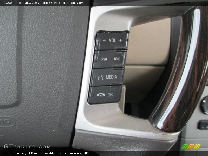 Black Clearcoat / Light Camel 2008 Lincoln MKX AWD