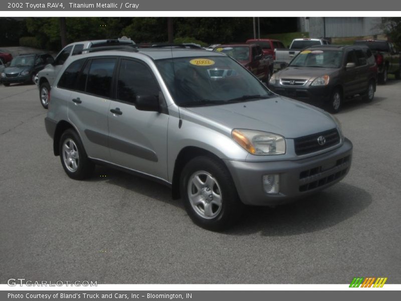 Titanium Metallic / Gray 2002 Toyota RAV4