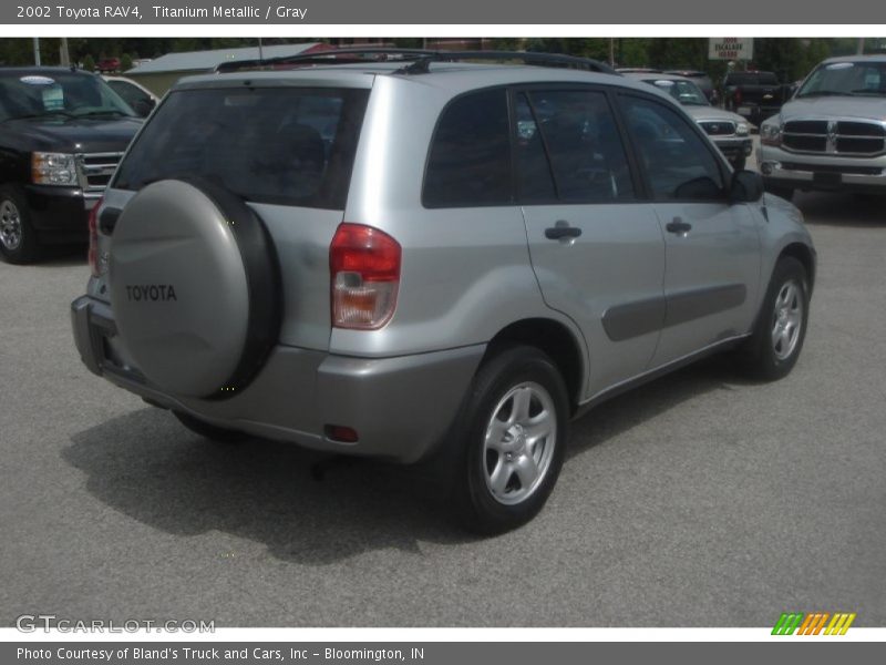 Titanium Metallic / Gray 2002 Toyota RAV4