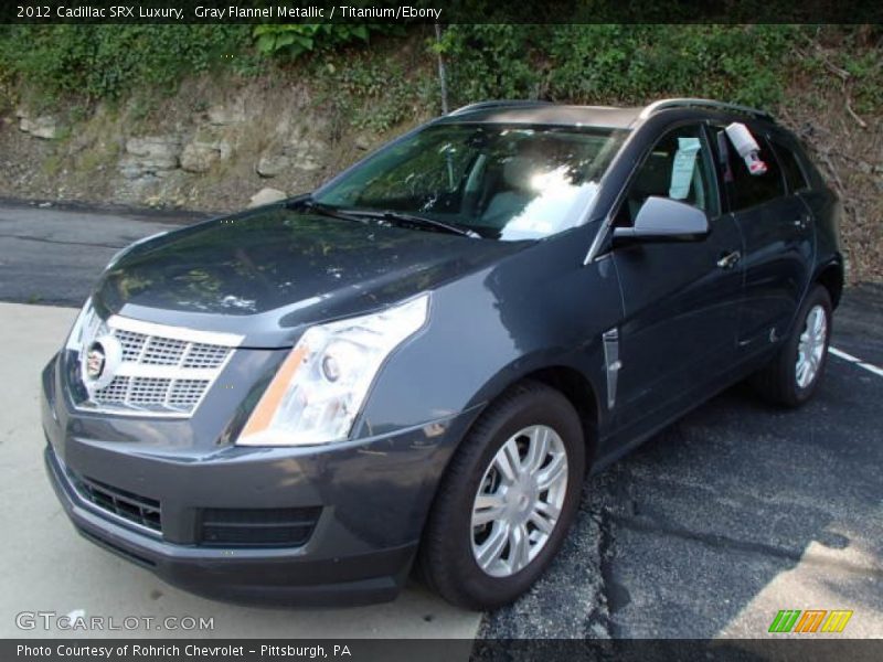 Gray Flannel Metallic / Titanium/Ebony 2012 Cadillac SRX Luxury