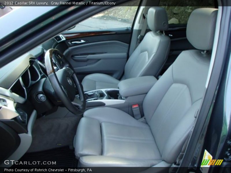 Gray Flannel Metallic / Titanium/Ebony 2012 Cadillac SRX Luxury