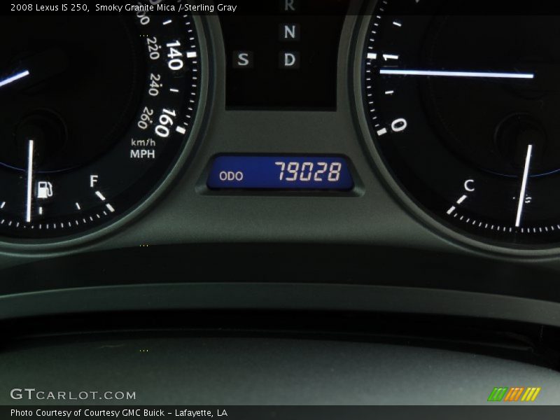 Smoky Granite Mica / Sterling Gray 2008 Lexus IS 250