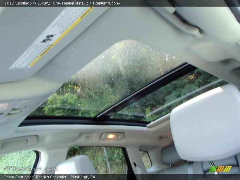 Gray Flannel Metallic / Titanium/Ebony 2012 Cadillac SRX Luxury