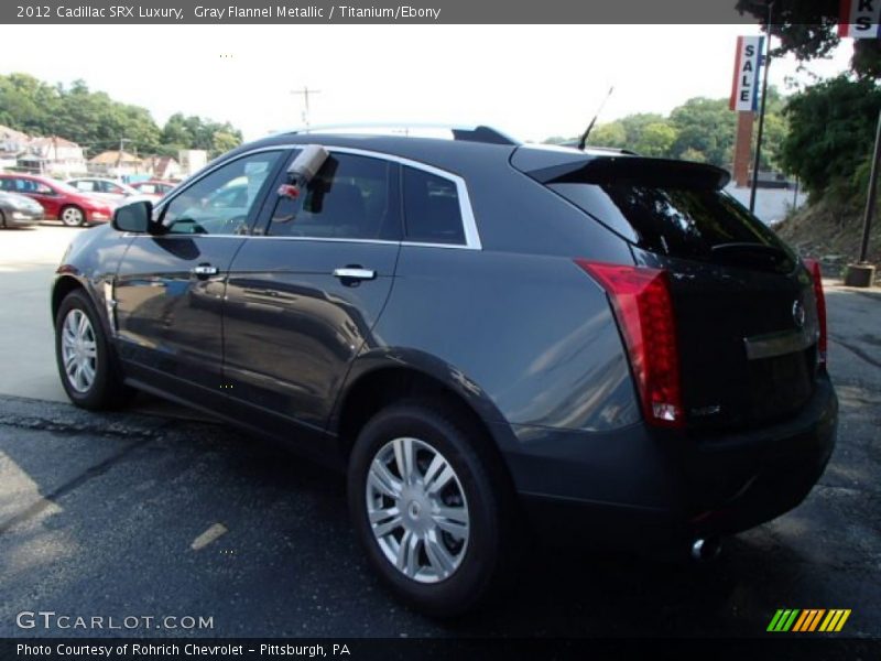 Gray Flannel Metallic / Titanium/Ebony 2012 Cadillac SRX Luxury