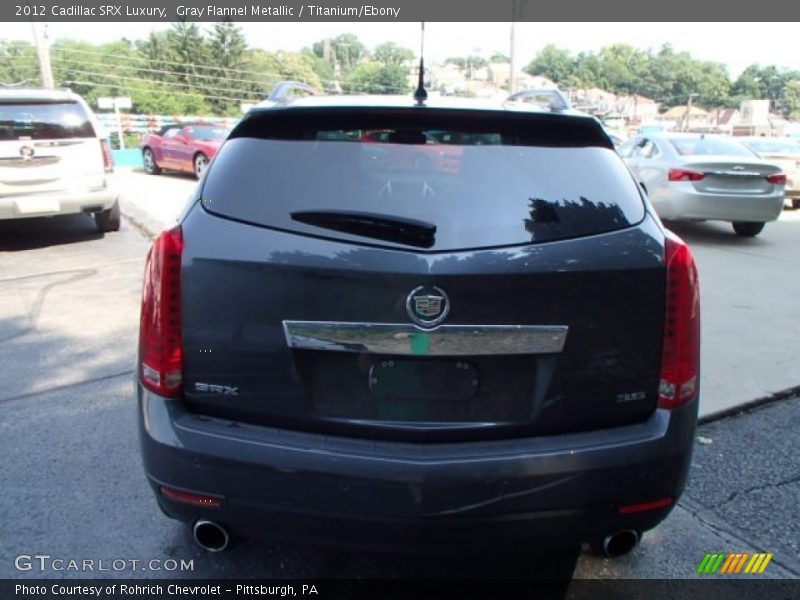 Gray Flannel Metallic / Titanium/Ebony 2012 Cadillac SRX Luxury