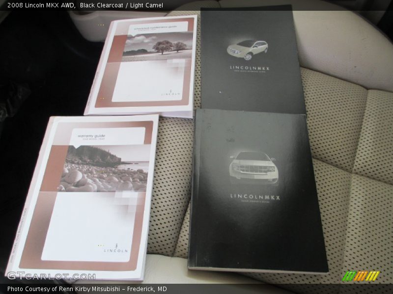 Black Clearcoat / Light Camel 2008 Lincoln MKX AWD