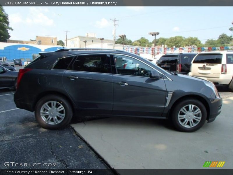 Gray Flannel Metallic / Titanium/Ebony 2012 Cadillac SRX Luxury