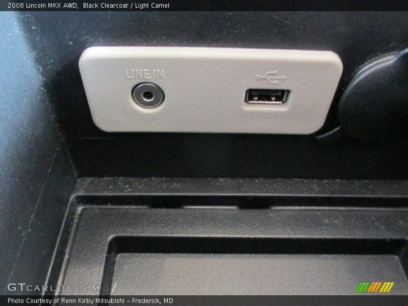 Black Clearcoat / Light Camel 2008 Lincoln MKX AWD