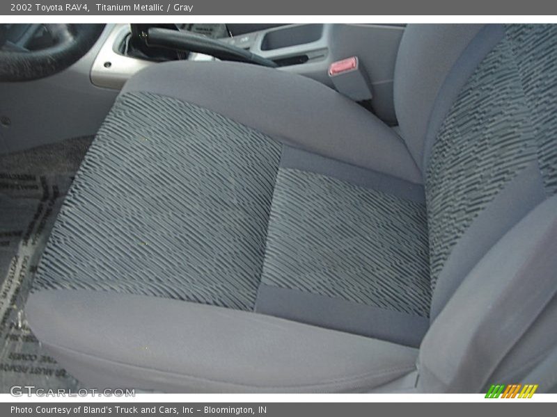 Titanium Metallic / Gray 2002 Toyota RAV4