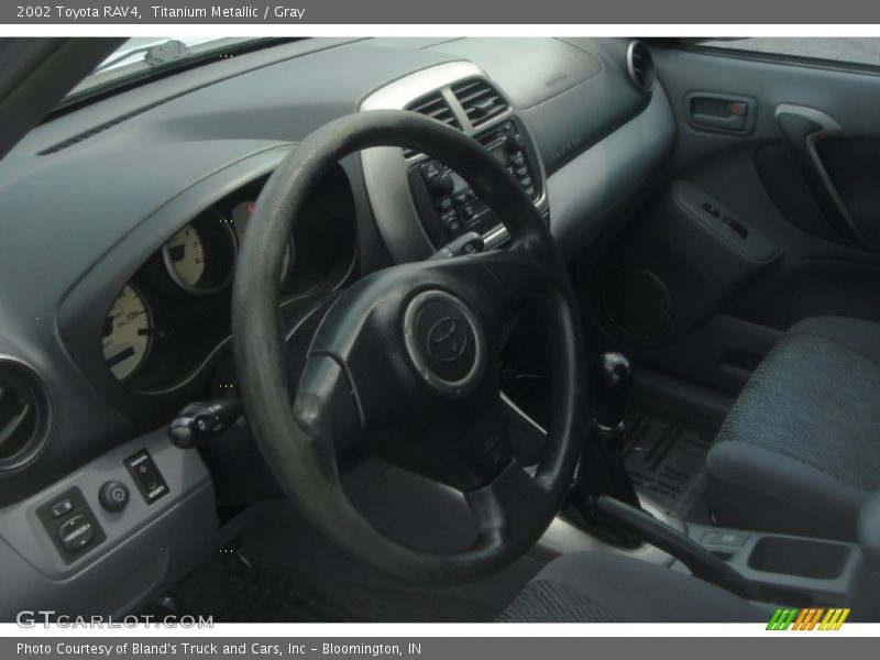 Titanium Metallic / Gray 2002 Toyota RAV4