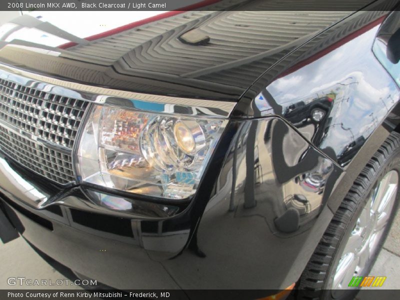 Black Clearcoat / Light Camel 2008 Lincoln MKX AWD