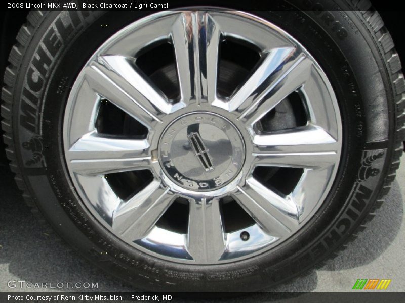 Black Clearcoat / Light Camel 2008 Lincoln MKX AWD