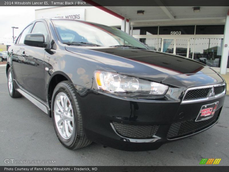 Tarmac Black / Black 2014 Mitsubishi Lancer ES