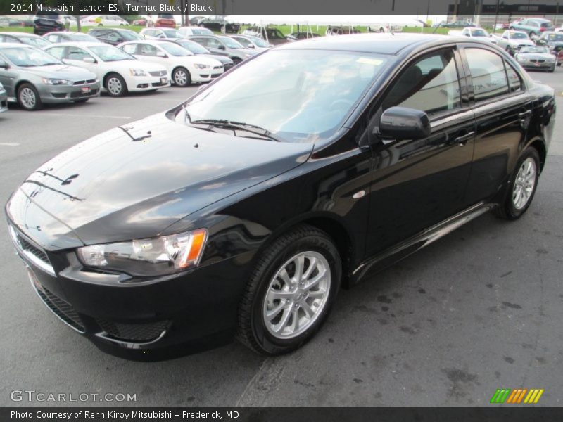 Tarmac Black / Black 2014 Mitsubishi Lancer ES
