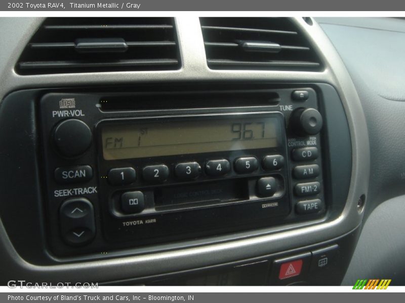 Titanium Metallic / Gray 2002 Toyota RAV4