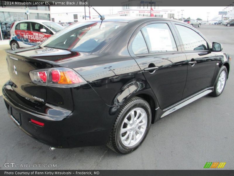 Tarmac Black / Black 2014 Mitsubishi Lancer ES