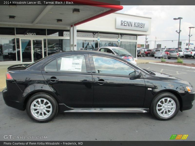 Tarmac Black / Black 2014 Mitsubishi Lancer ES