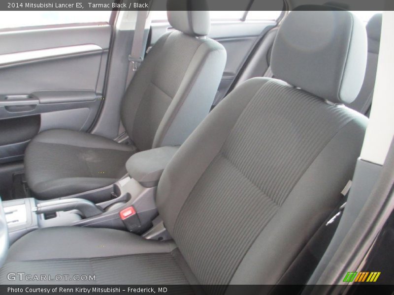 Tarmac Black / Black 2014 Mitsubishi Lancer ES