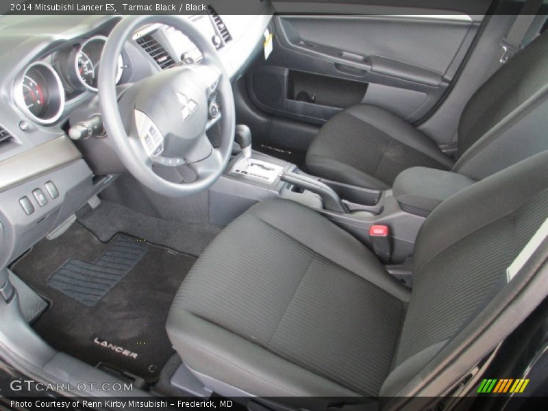 Tarmac Black / Black 2014 Mitsubishi Lancer ES