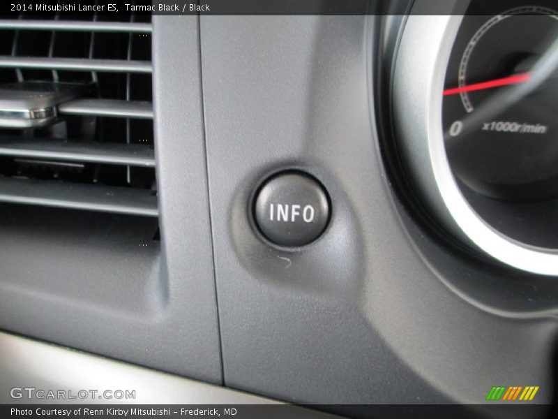 Tarmac Black / Black 2014 Mitsubishi Lancer ES