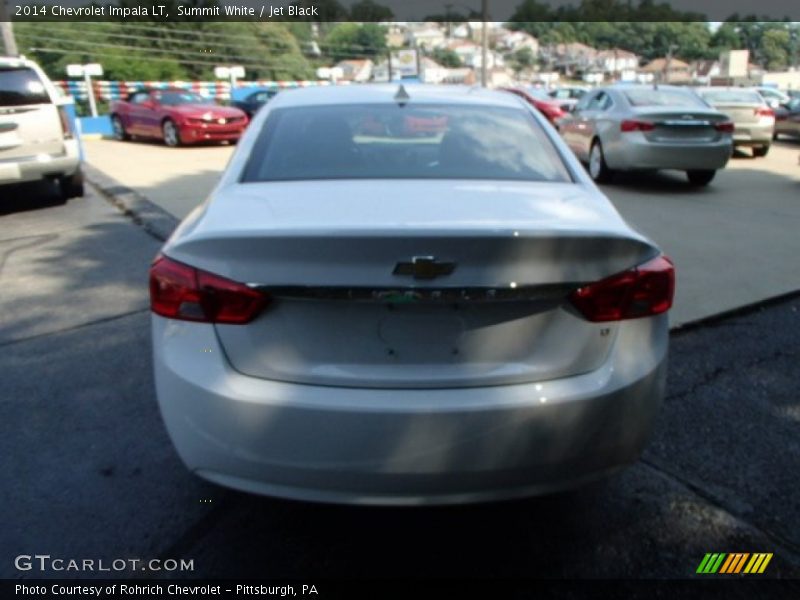 Summit White / Jet Black 2014 Chevrolet Impala LT