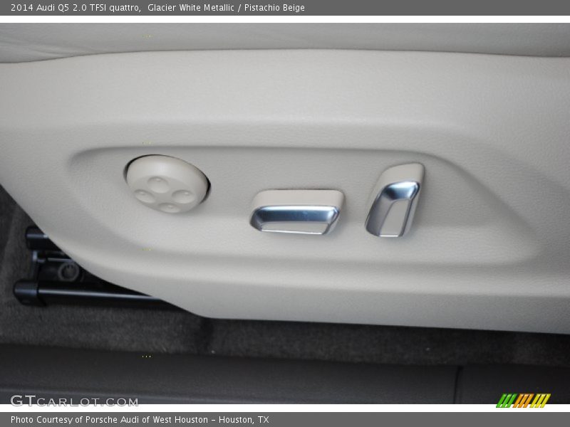 Glacier White Metallic / Pistachio Beige 2014 Audi Q5 2.0 TFSI quattro