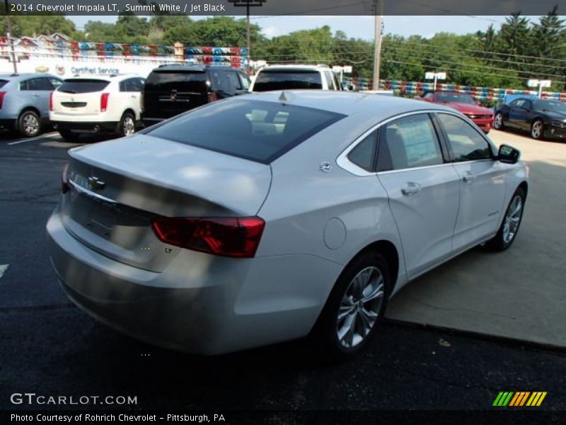 Summit White / Jet Black 2014 Chevrolet Impala LT