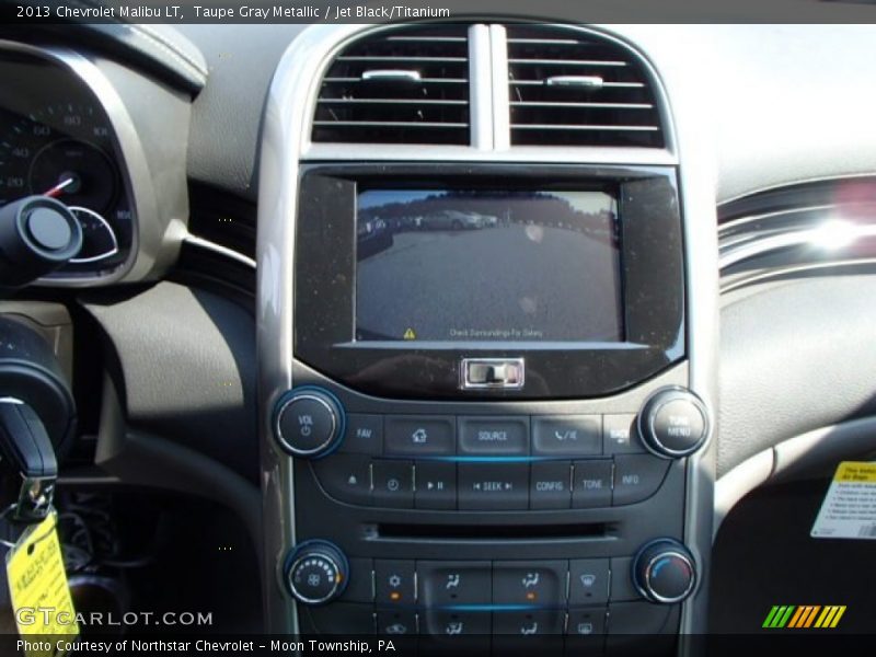 Taupe Gray Metallic / Jet Black/Titanium 2013 Chevrolet Malibu LT
