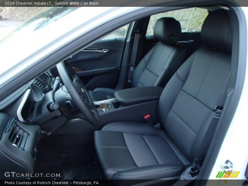Summit White / Jet Black 2014 Chevrolet Impala LT