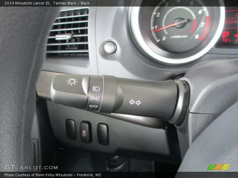 Controls of 2014 Lancer ES