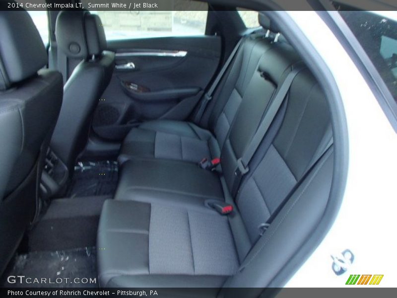 Summit White / Jet Black 2014 Chevrolet Impala LT