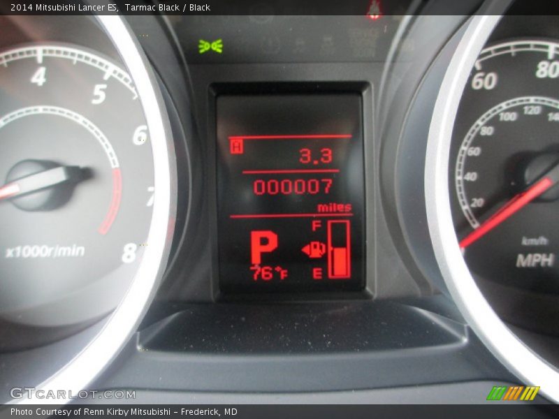 Tarmac Black / Black 2014 Mitsubishi Lancer ES