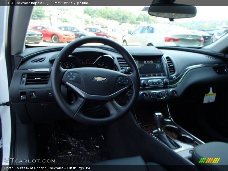 Summit White / Jet Black 2014 Chevrolet Impala LT