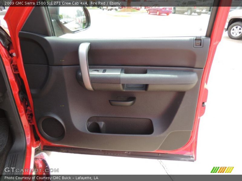 Fire Red / Ebony 2009 GMC Sierra 1500 SLE Z71 Crew Cab 4x4